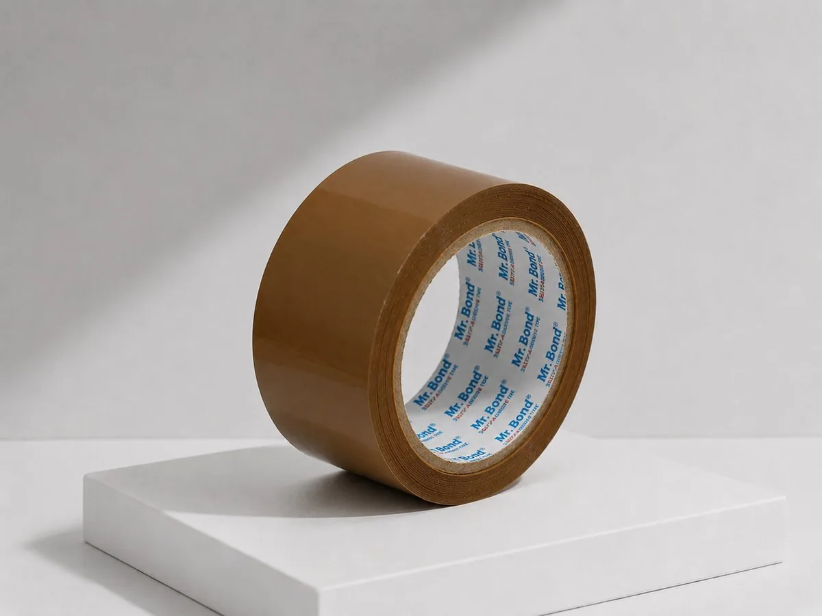Mr.Bond® BOPP Packaging Tape, Clear & brown carton sealing tape