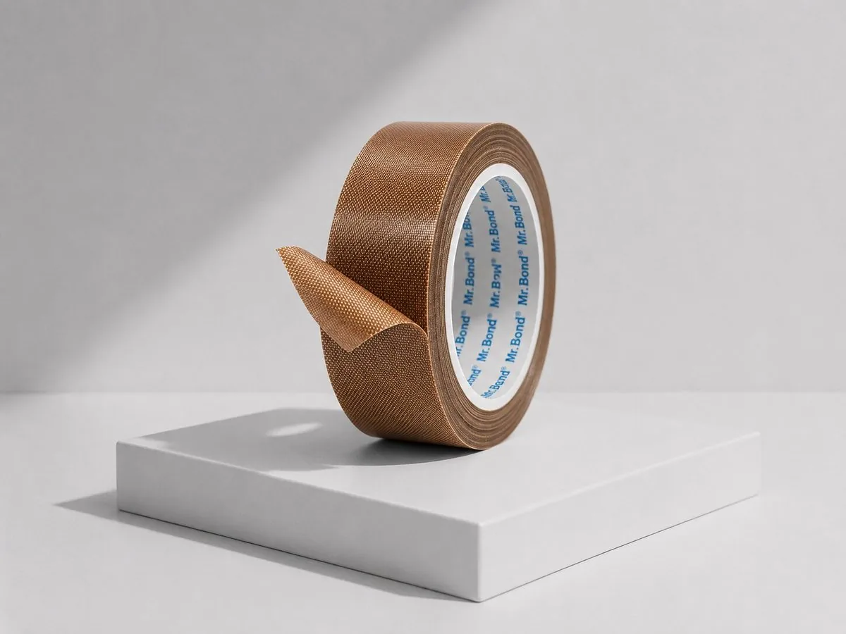 Mr.Bond® Heat Sealing Tape, PTFE-coated fiberglass: Class H (180°C) insulation